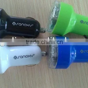New Bullet Shape Micro Usb Car Charger for Mobile Phone thumbnail-1