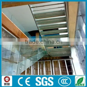 Modern Curve Desigh Stainless Steel Staircase Models Used in UK thumbnail-2