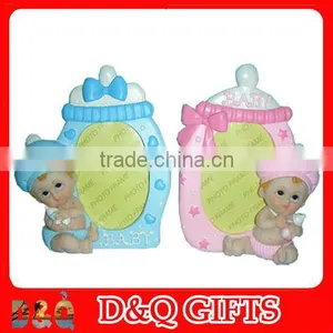 Polyresin Baby Feeder Shape Picture Frame thumbnail-1