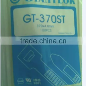 Self Locking Plastic Strap 5*350 PA66 Tensile Strength:40lbs thumbnail-1