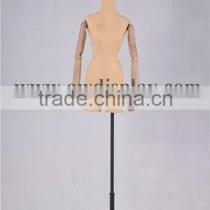 Half Body Torso Gold Mannequins thumbnail-1