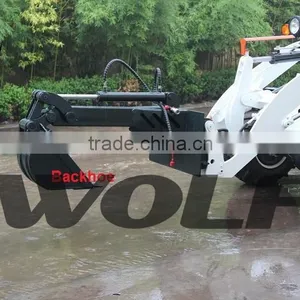Wheel Loader With Backhoe Bucket, Digging Bucket thumbnail-1