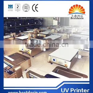 2016 New Design Digital Flatbed uv Printer/ Plastic Bag Printing Machine Price thumbnail-2