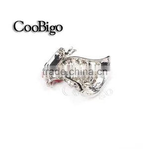 Fashion Jewelry Rhinestone Pearl Charming Christmas Jingle Bell Pin Brooch Christmas Party Promotion Gift Apparel Accessories thumbnail-3