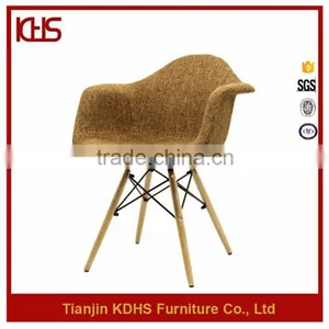 Famous Fashionable Cosy Designed Plastic Seat Strong Stable Legs Leisure Chair thumbnail-3