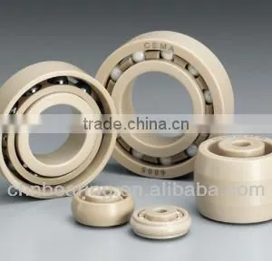 High Precision Abec 7 Full Si3n4 Zro2 c Ceramic Ball Bearing thumbnail-1