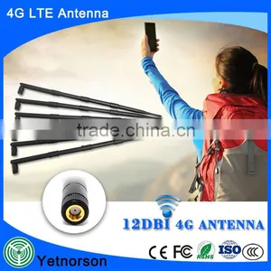 4G Indoor Antenna RP SMA Male Connector 4G Aerial 698-960/1700-2700Mhz Huawei 4g Lte Aerial 12dB LTE Antenna thumbnail-1