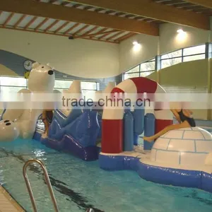 PVC 0.9mm Inflatable Pool Water Obstacle Swimming Pool Toy thumbnail-5