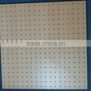 Wooden Perforated Acoustic Ceiling Tiles thumbnail-1