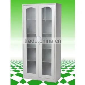 School Lab Equipment Stainless Steel Glass Door Laboratory Cabinet thumbnail-1