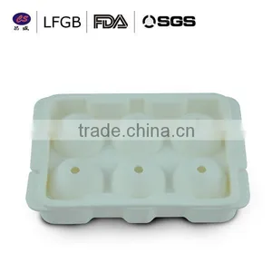 High Quality Fashionable Professional Egg Shape Silicone Ice Cube Tray thumbnail-1