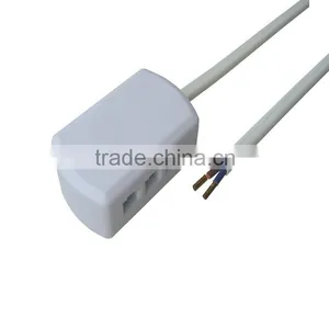 Best Selling Mini 6 Pin Female Splitter Junction Box (L804C) Plug in DC Jack 2.1*5.5mm Male Plug thumbnail-3