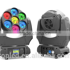 LED Moving Head Light / LED Effect Light / LED Beam Light / LED Pixel Light 7x12W 4in1 RGBW thumbnail-2