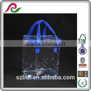 2016 Popular Stand up Transparent Pvc Waterproof Bag thumbnail-5