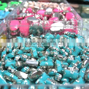 Colorful Pastel Claw Stone Manik Resin Beads Candy Garment Apperal Embellished thumbnail-1
