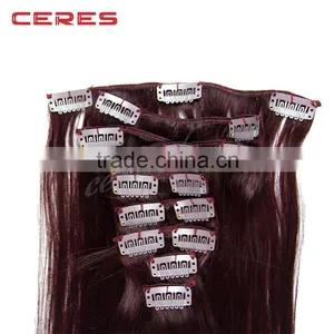 2016 Human Hair Products Best Selling New Style Clip in Hair Extension thumbnail-1