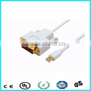 1.8m Active Mini Displayport to DVI Male Hot Plug Mini dp to Dvi Cable thumbnail-6