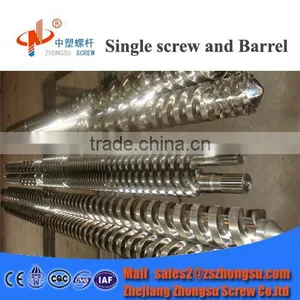 Twin Screw Barrel/Bimetal Screw and Barrel for Plastic Extruder Machine thumbnail-3
