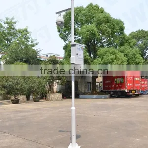 Harwell Security Monitoring CCTV Camera Mounted Pole,galvanized Steel Pole thumbnail-2
