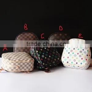Print Kids Boy Backpacks Bags pu Leather Children Girl Boys COOL School Bag thumbnail-2