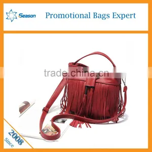 2016 Trend Fringed Women Handbag pu Shoulder Bag thumbnail-6
