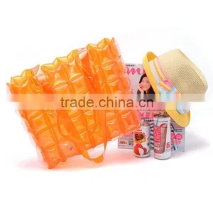Fashion Orange Color Inflatable Bubble Beach Bag Shoulder Bag thumbnail-1