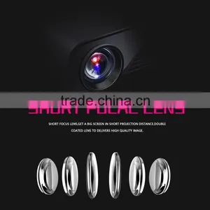 Wholesale 1800Lumens Cheap Mini LED 1080p HD Projector S320 Smart Outdoor Used Projectors Screens thumbnail-2
