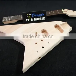 Hand Made High End Hollow Body Guitar Kit thumbnail-6