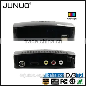 JUNUO Shenzhen Manufacture Best Quality Low Price 1080p HD Mstar 7t01 Dvb-t2 tv Decoder Set Top Box Georgia thumbnail-3