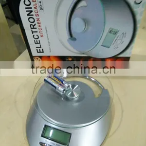 Stainless Steel Digital Kitchen Scale Kitchen Tool Digital Scale Food Scale 5kg thumbnail-1