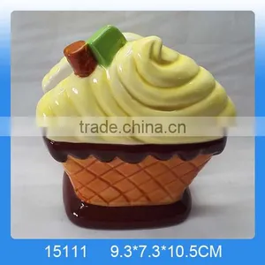 Wholesale Unique Dishes,ceramic Dishes With Ice Cream Shape thumbnail-6