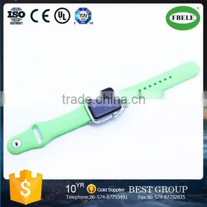 FBWATCH002 Ceramic Watch Band Watch Sport Band Silicon Rubber for Apple Watch (FBELE) thumbnail-1
