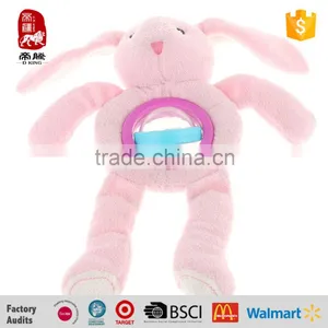 Hot Sale Handbell Baby Favorite Rattle Toy With Animal Shaped thumbnail-3