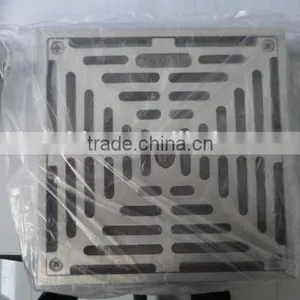 Casted Mn Copper White Brass Ni Bronze Square Floor Drain thumbnail-5