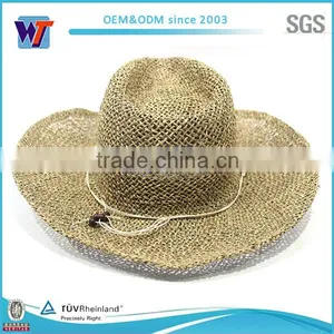 Handmade Custom Chinese Boate Straw Boater Hat thumbnail-5