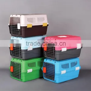 HOTE SALE Animal Dog Pup Plastic Flight Cage Guangdong Manufacture thumbnail-1