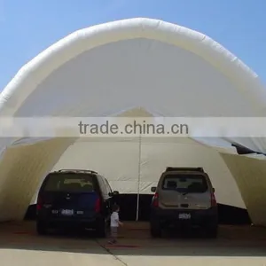 Giant Inflatable Garage Tent With Zip Doors thumbnail-1
