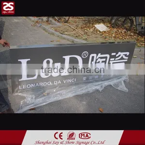 Good Quality Waterproof Stainless Steel Carved Letter Led Light Box Sign thumbnail-1