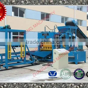 Automatic and Hydraulic Pressure QT4-15 Hollow Block Concrete Brick Making Machine thumbnail-1