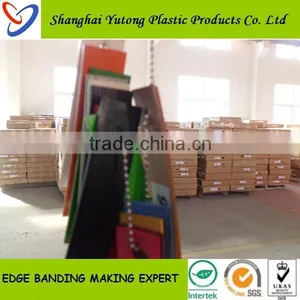 Good Quality Wood Grain Kitchen Cabinet Pvc Edging Strip Trimming for Mdf thumbnail-4