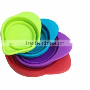 Silicone Measuring Cups Set for Kitchen Food Measurment thumbnail-1