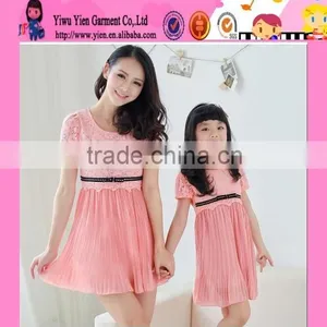 Fashion Hot Sale Korean Style Family Clothes Boutique Store High Quality Family Clothes For Mother And Daughter thumbnail-6