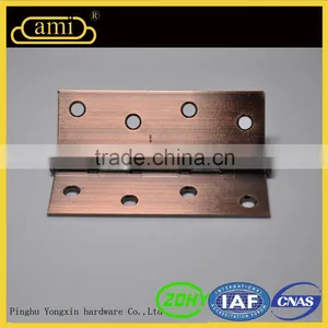 Pinghu Square Wooden Box Ball Bearing Hinge With Screw thumbnail-3