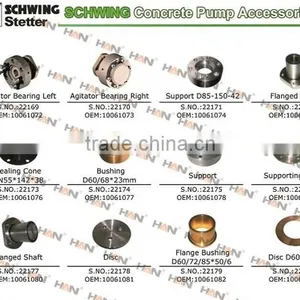 SCHWING Flanged Shaft OEM 10061075 for Putzmeister Concrete Pump Spare Parts Sany Zoomlion Cifa Junjin Ihi thumbnail-6