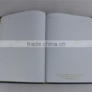 Foil Stamping Leather Journal Simple Design Diary Notebook thumbnail-4