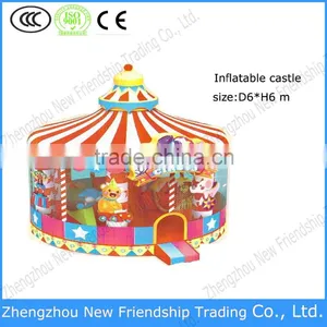 Cheap China Manufacture Inflatable Castle Ride for Kids thumbnail-1