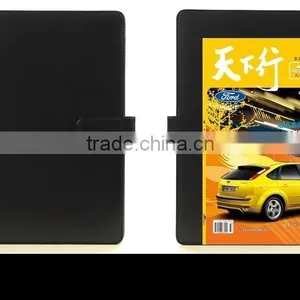 BWF- 14/15 Black /brown Leather Multi-function Manager Portfolio&a4 pu Leather Portfolio Folders&leather Portfolio Folder thumbnail-4