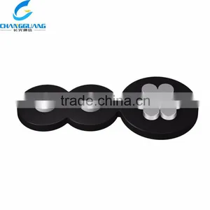 China Cable Manufacturer Changguang Armored Fiber Optic Cable Ftth FRP G652d Self Supporting Bow Type Drop Cable thumbnail-5