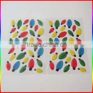 Pepper Design Crystal Epoxy Stickers Colorful thumbnail-2