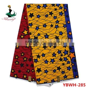 Best Quanlity Hollandais Wax Print Fabric African Sale for Dress YBWH277 thumbnail-6
